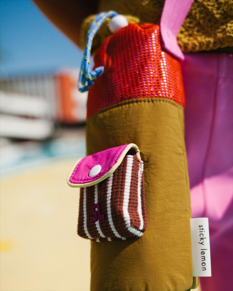 Sticky Lemon Bottle Bag | Better Together | Medal Brass