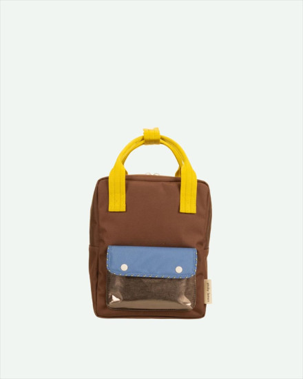 Sticky Lemon Backpack Small | Envelope | Bronze Brown