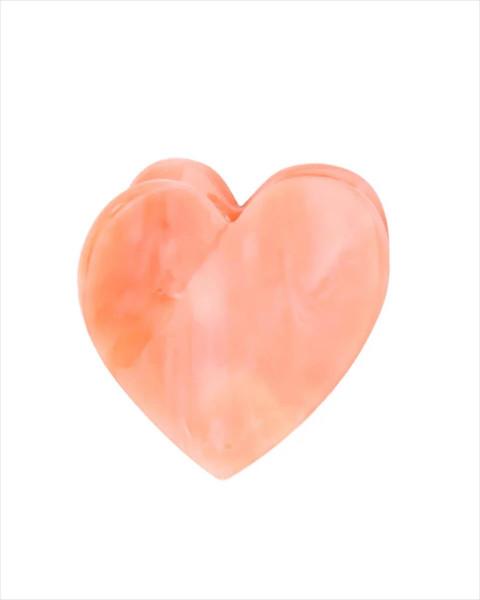 Coucou Suzette Pink Heart Mini Hair Claw