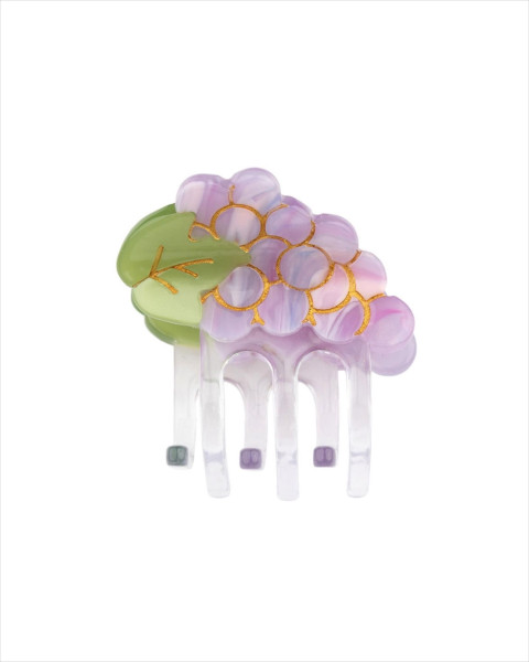 Coucou Suzette Grape Mini Hair Claw
