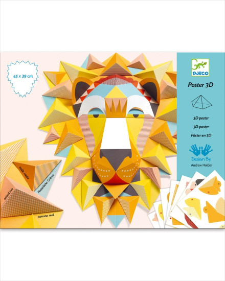 Djeco 3D Poster - The King