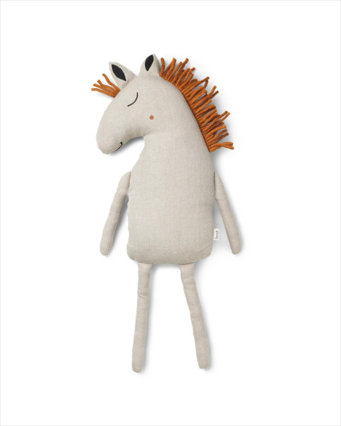 Ferm Living Safari Horse Cushion - Natural