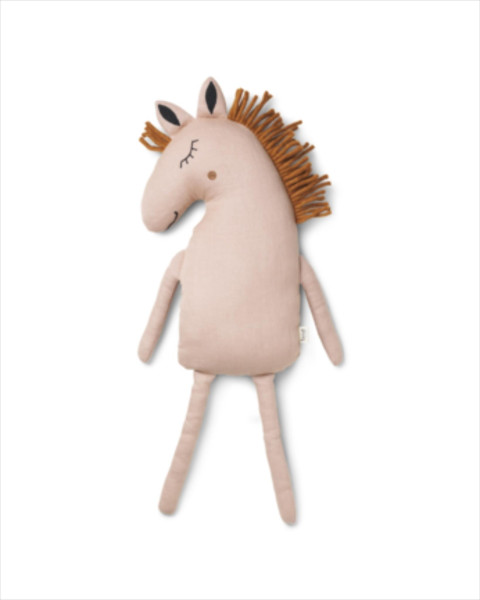 Ferm Living Safari Horse Cushion - Dusty Rose