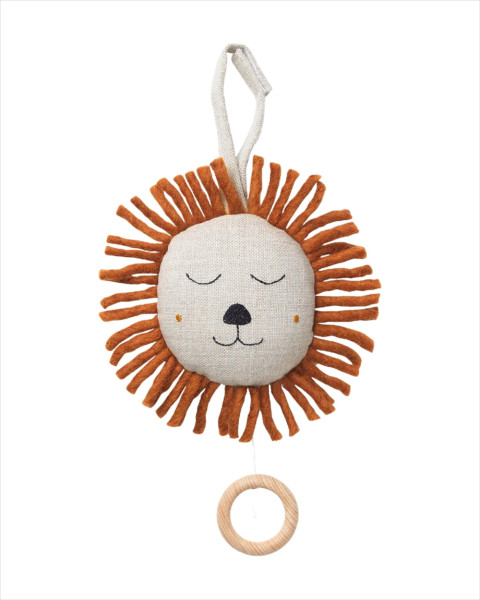 Ferm Living Lion Music Mobile - Natural