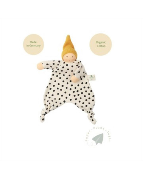 Nanchen Baby Comforter Polka Dot - Yellow Gold
