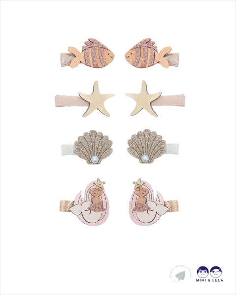 Mimi & Lula Mermaid Mini Clips