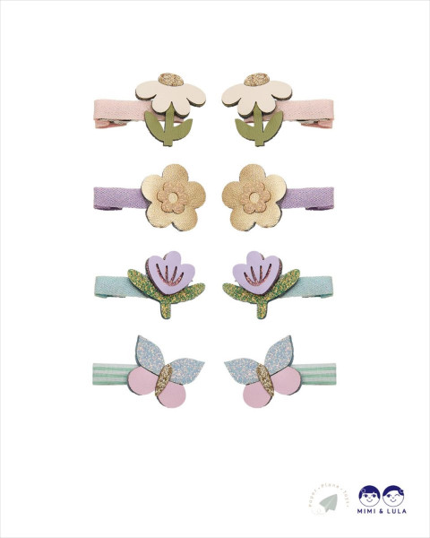 Mimi & Lula Flower Garden Mini Clips