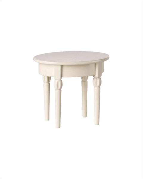 Maileg Vintage Side Table, Mouse - Off White