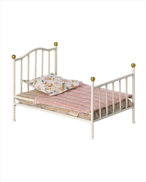 Imperfect Maileg Vintage Bed for Mouse - Off White