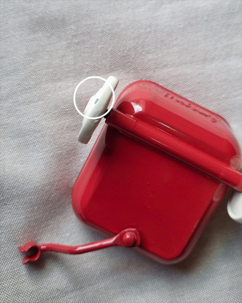 Imperfect Maileg Tricycle Hanger, Mouse - Red