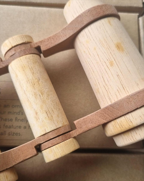Imperfect Fanny and Alexander Wooden Binocular