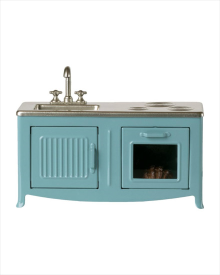 Maileg Kitchen, Mouse - Blue