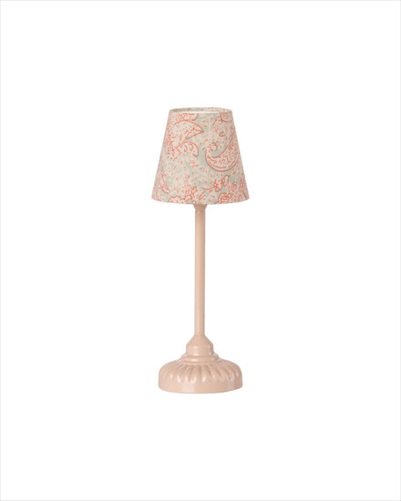 Maileg Vintage Floor Lamp, Mouse - Powder