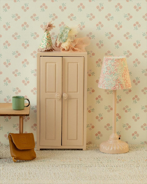 Maileg Vintage Floor Lamp, Mouse - Powder