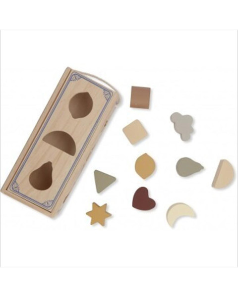 Konges Slojd Moon Cloud and Star Shape Sorter