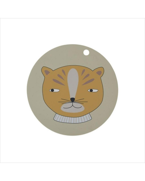 OYOY Placemat Leopard Clay