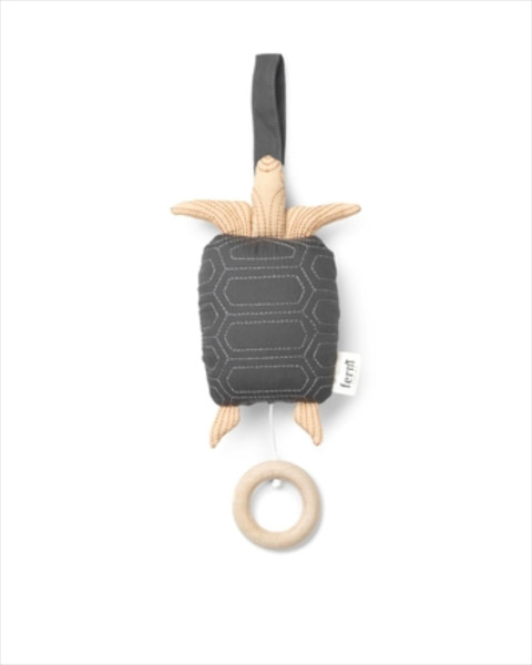 Ferm Living Turtle Quilted Music Mobile - Deep Forest
