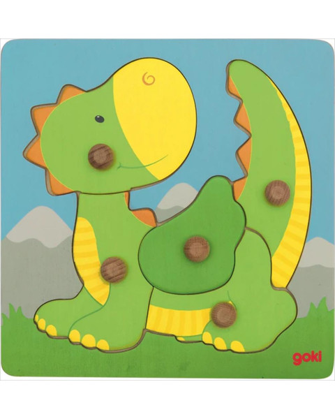 Goki Lift Out Dragon Puzzle
