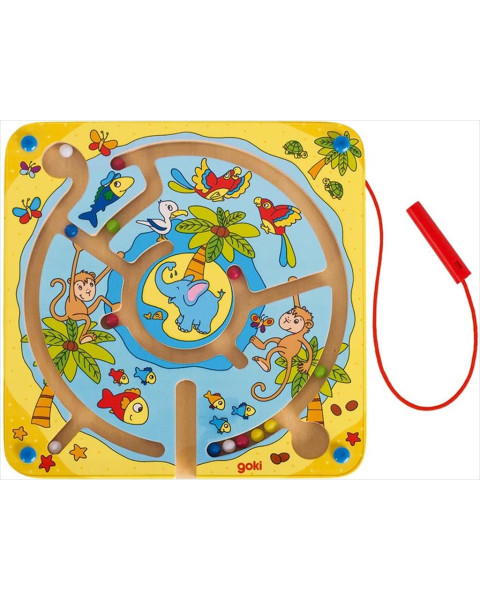 Goki Magnetic Maze Board Island