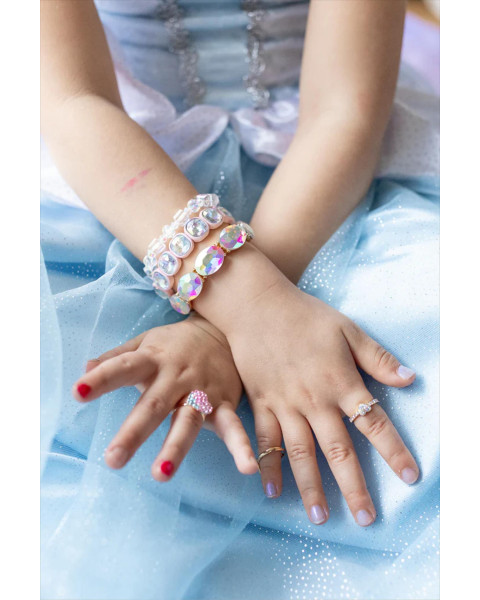 Great Pretenders Boutique Chic Swiftie Pink Gem Bracelet