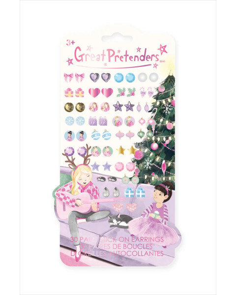 Great Pretenders Holiday Sticker Earrings