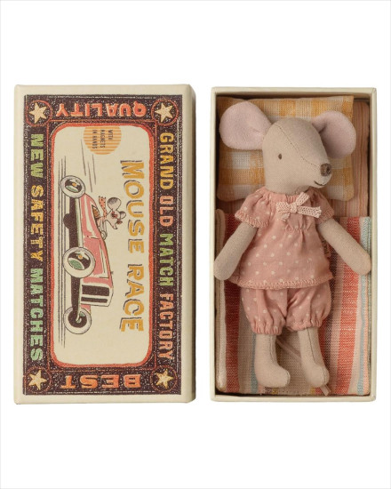 Maileg Big Sister Mouse in Matchbox