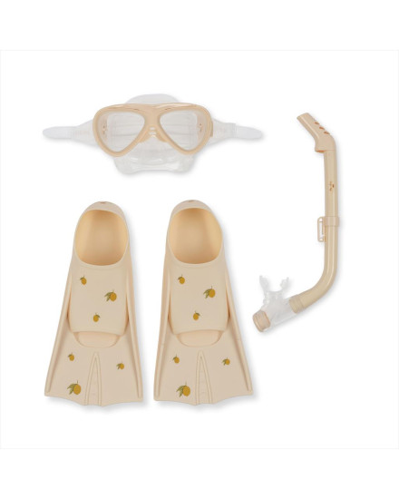 Konges Slojd Mello Snorkel Set - Lemon