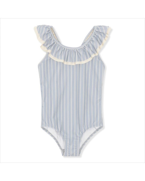 Konges Slojd Moule Frill Swimsuit - Sailor Stripe