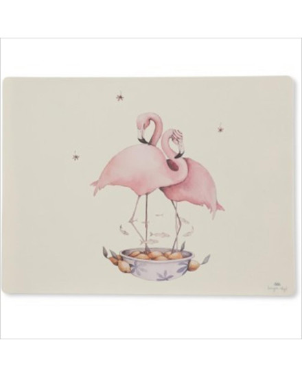 Konges Slojd Placemat Silicone - Flamingo