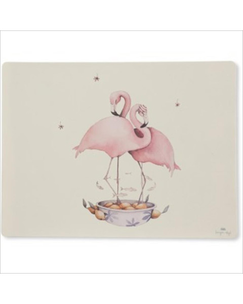 Konges Slojd Placemat Silicone - Flamingo
