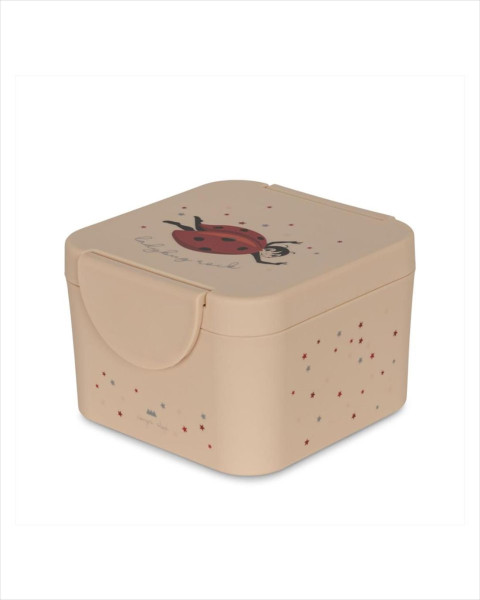 Imperfect Konges Slojd Lunch Box Plastic Small - Ladybug
