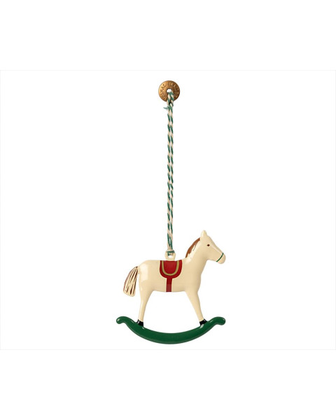 Maileg Metal Ornament, Rocking Horse