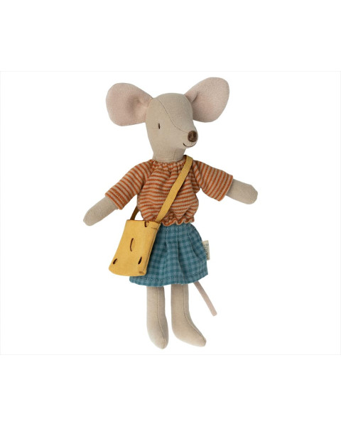 Maileg Mom Mouse - Stripes Clothes