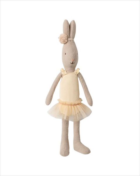 Maileg Rabbit Size 1, Classic - Ballet Suit and Skirt Cream