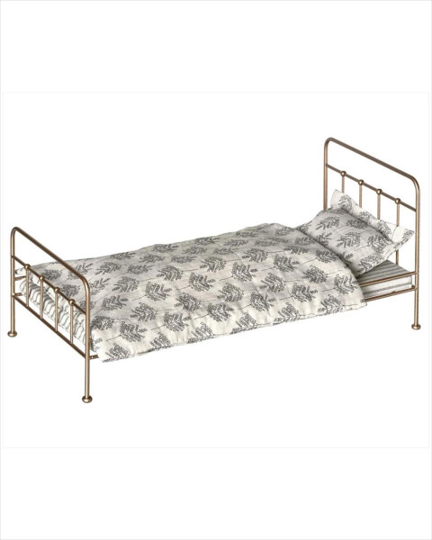 Imperfect Maileg Vintage Bed Medium - Gold