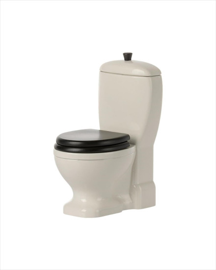 Maileg Toilet, Miniature - Off White