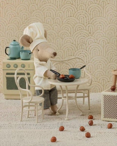 Maileg Chef Mouse w. Soup Pot and Spoon, Big Brother