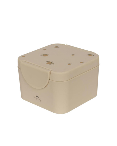 Imperfect Konges Slojd Lunch Box Plastic Small - Lemon