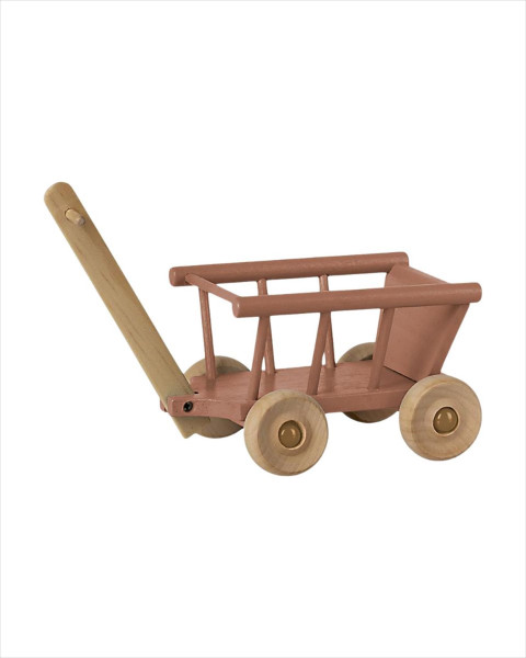Imperfect Maileg Wagon - Dusty Rose