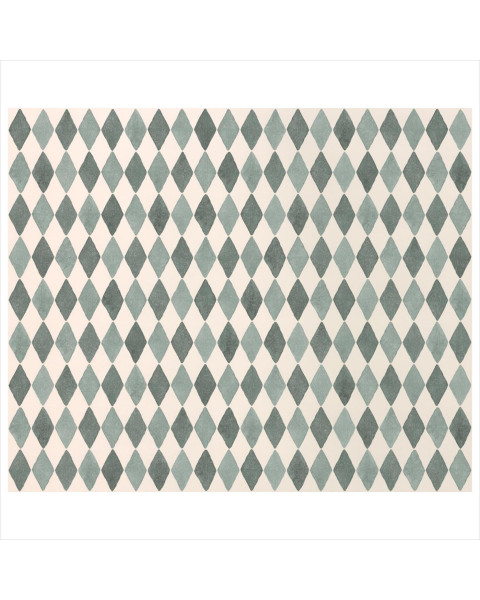 Maileg Gift Wrap Paper - Harlequin Blue