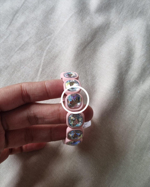Imperfect Great Pretenders Boutique Chic Swiftie Pink Bracelet
