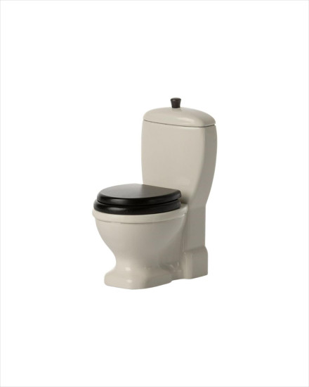 Maileg Toilet, Mouse - Off White