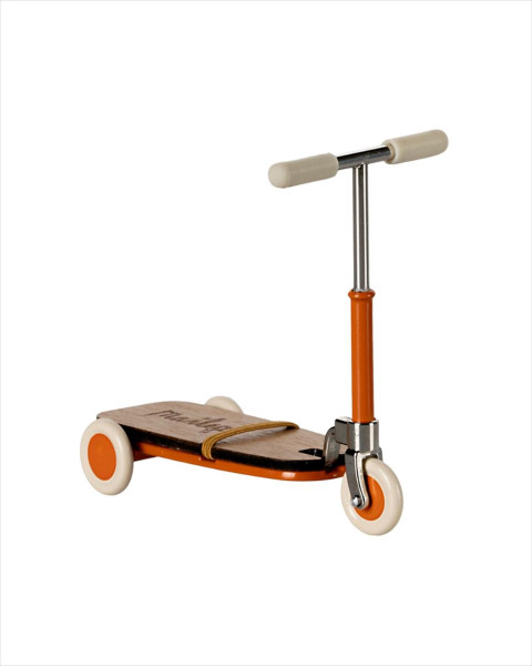 Maileg Kick Board, Mouse - Orange