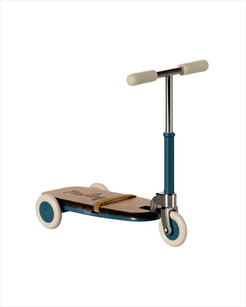 Maileg Kick Board, Mouse - Blue