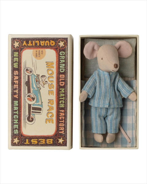 Maileg Big Brother Mouse in Matchbox
