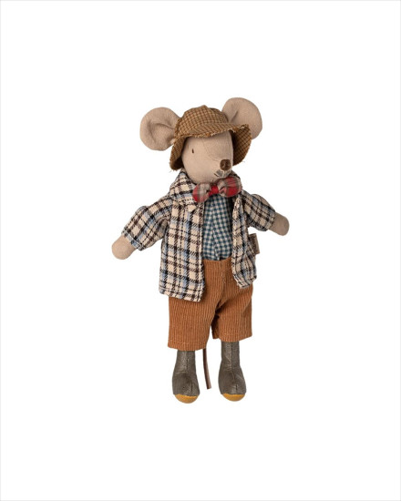 Maileg Granddad Mouse with Magnets