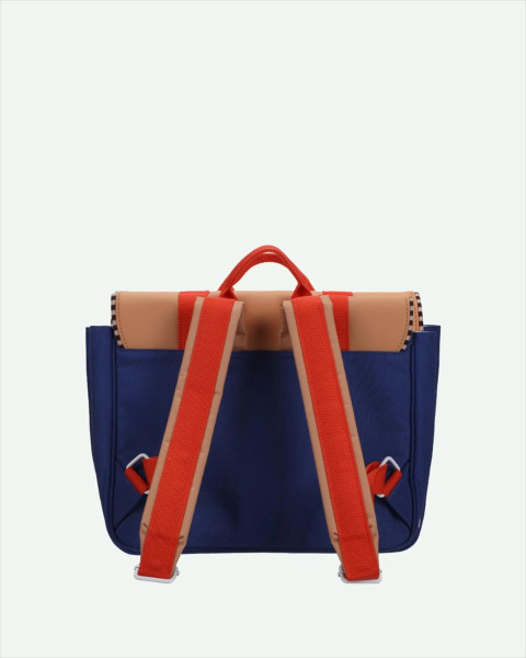 Sticky Lemon School Bag | Jane Beige + Ned Blue