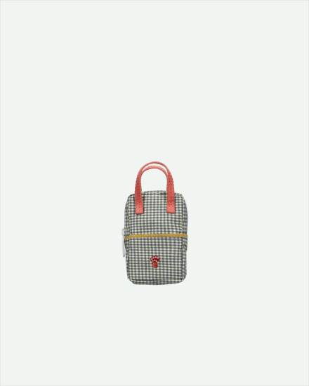 Sticky Lemon Backpack Mini | Lemon Tree | Gingham Midnight + Moon