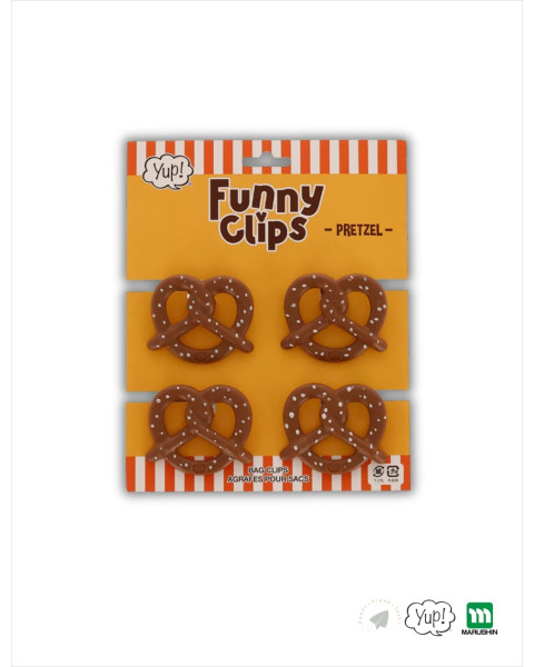 Marushin Yup! Pretzel Clips 4 pcs Set