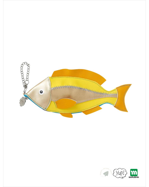 Marushin Yup! Fish Yellow Pouch